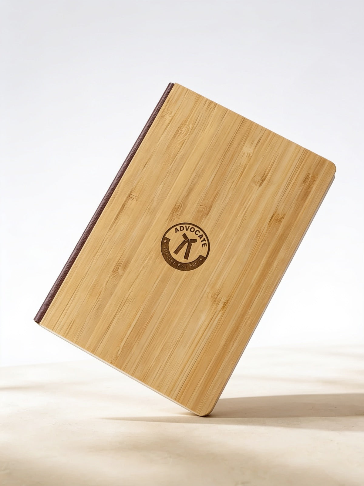 Premium  Advocate Engraved Bamboo Notebook