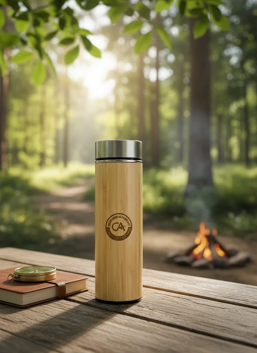 Premium  Chartered Accountant Engraved Bamboo Bottle