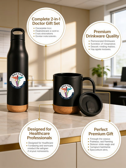 Premium Doctor Matt Black Gift Set (Set 2)