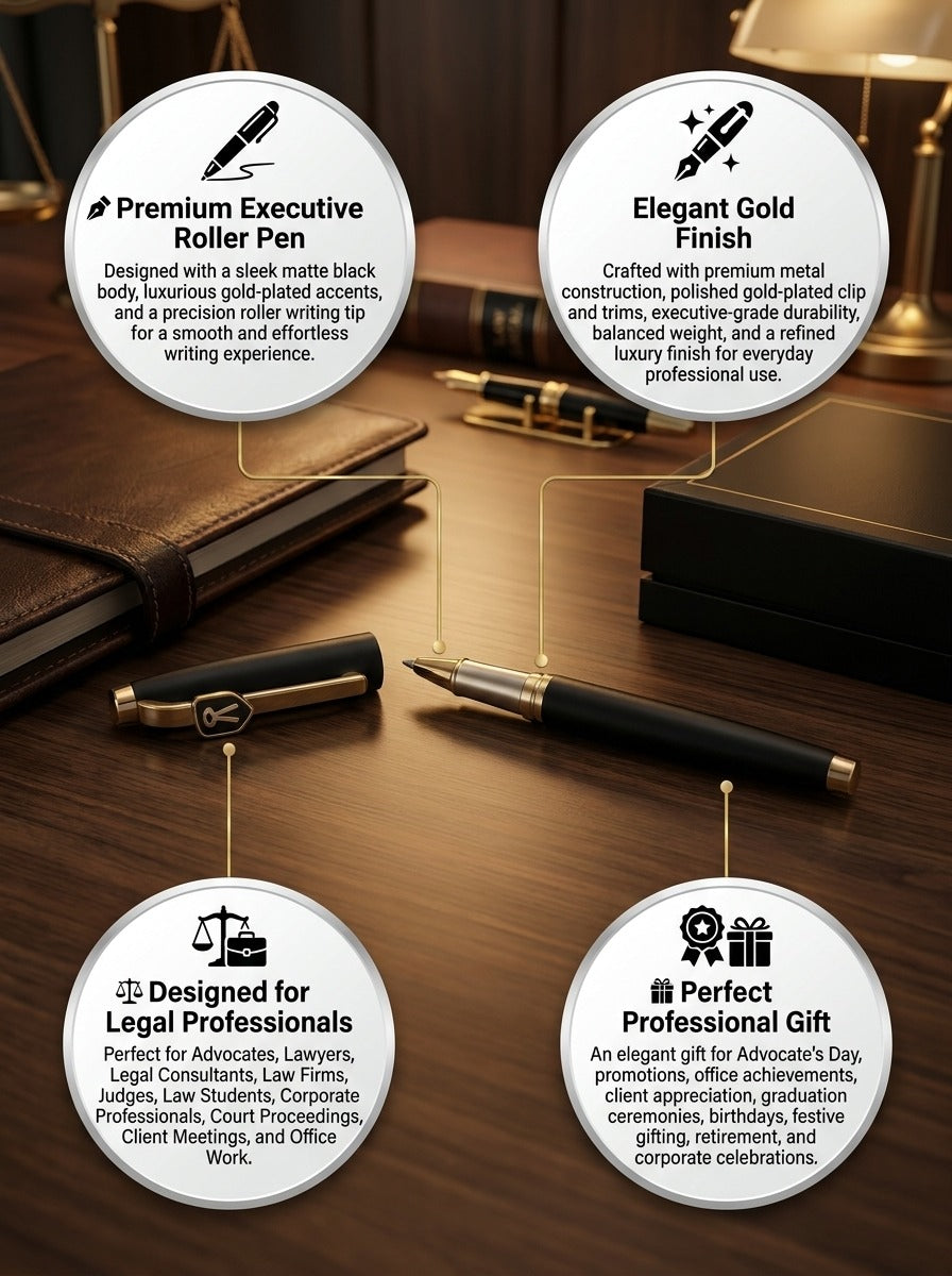 Premium  Advocate Signature Roller Pen