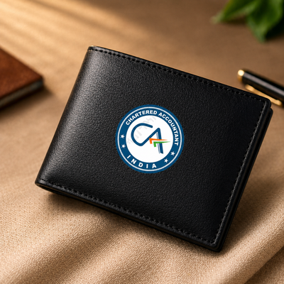 Premium CA India Leather Wallet