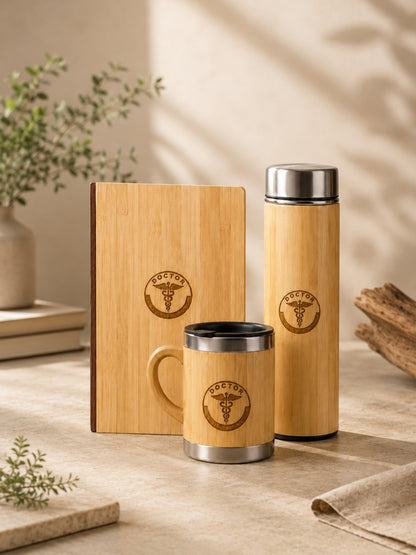 Premium Doctor Eco - Friendly Bamboo Gift Set (Set 3)