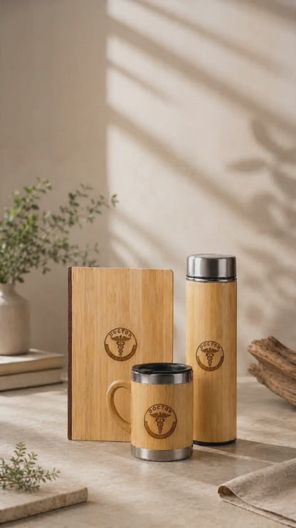 Premium Doctor Eco - Friendly Bamboo Gift Set (Set 3)