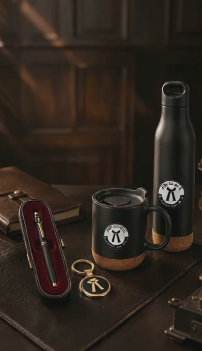 Premium Advocate Gift Set with Golden Keychain (Set of 4)