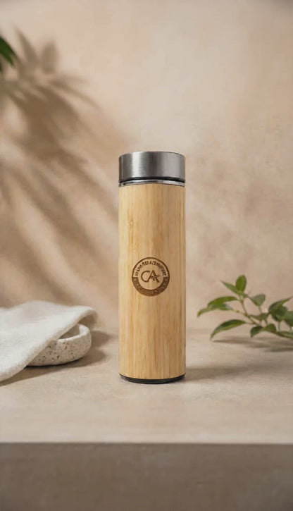 Premium  Chartered Accountant Engraved Bamboo Bottle