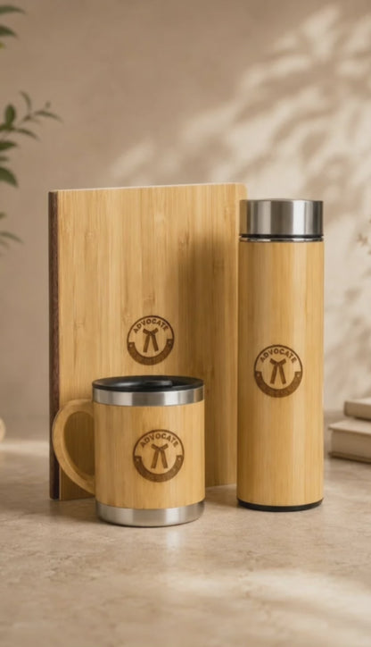Premium Advocate Eco - Friendly Bamboo Gift Set (Set 3)